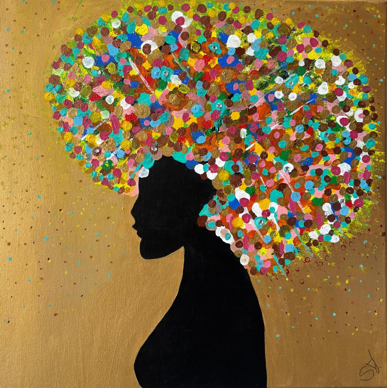Obra «Determinada» de Sandra Vivas García.