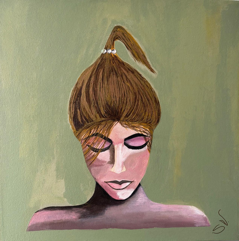 Obra «Entre sueños» de Sandra Vivas García.