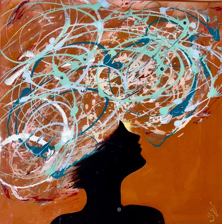 Obra «Tuti Poderosa» de Sandra Vivas García.