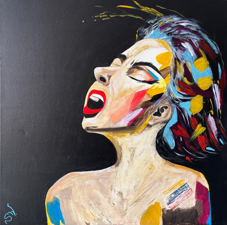 Obra «Venezuela» de Sandra Vivas García.